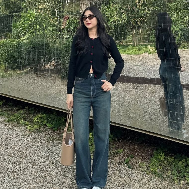 UNISEX Baggy Jeans Retro Oversize - Celana Jeans Wanita Oversize Gombrong Retro Loose Korean Style ❤️🔥🤍